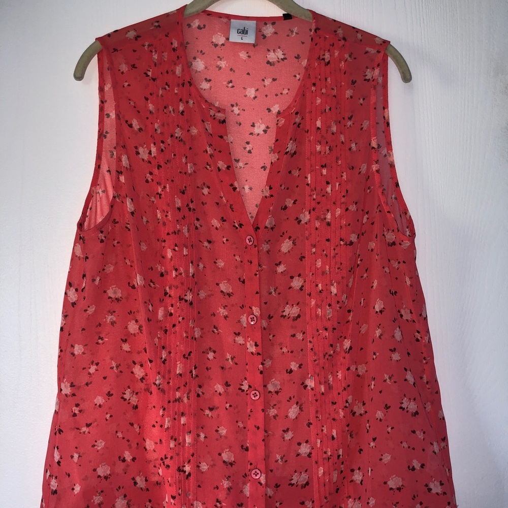 Cabi Pintuck Blouse STYLE 5350